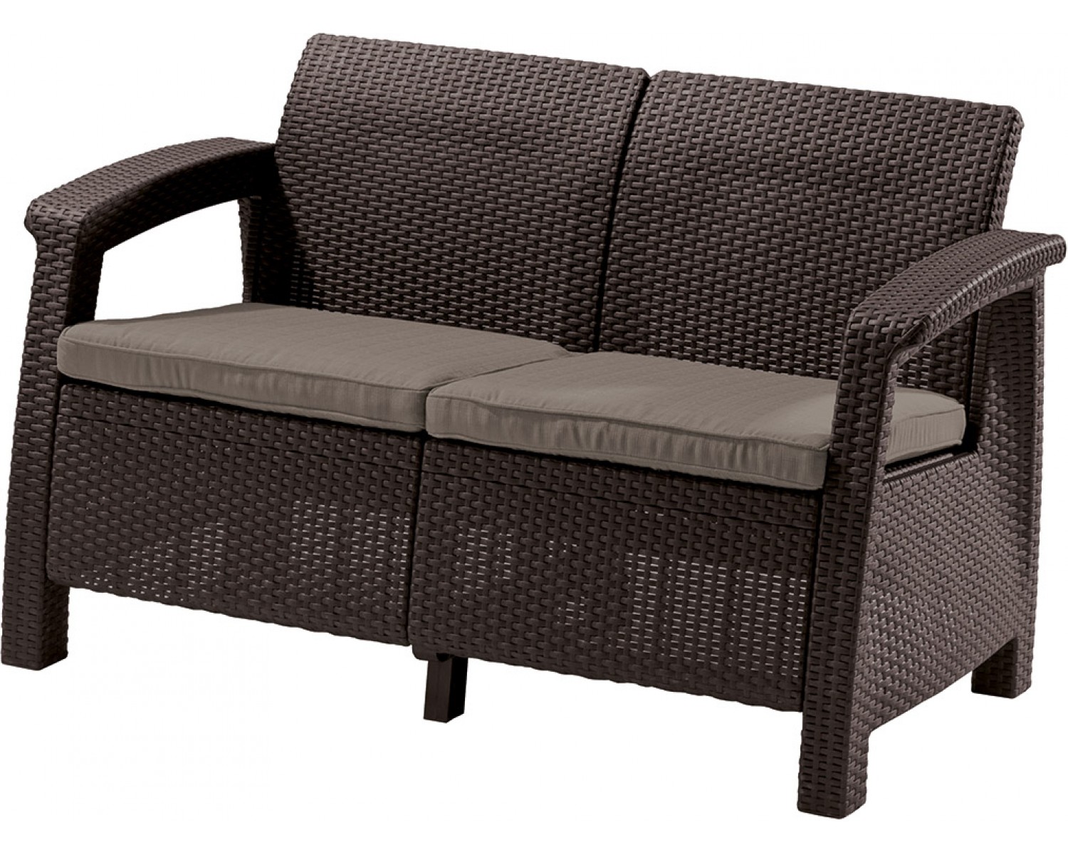 Диван пластиковый Corfu love seat