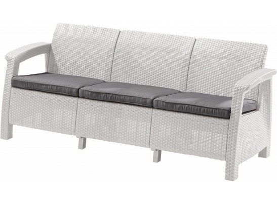 Диван пластиковый Corfu love seat max