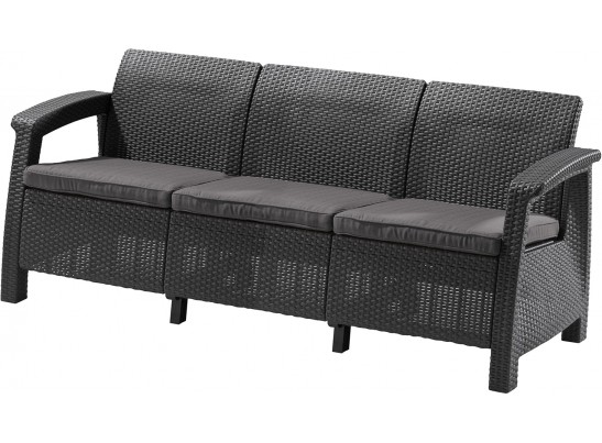 Диван пластиковый Corfu love seat max