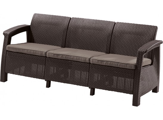 Диван пластиковый Corfu love seat max
