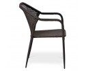 Плетеное кресло из искусственного ротанга Y35-W2390 Brown