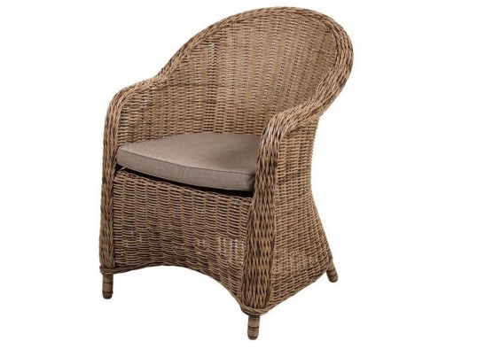 Кресло плетеное Y490 Beige