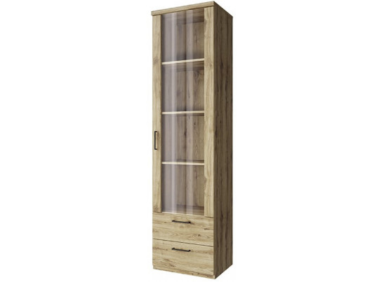 DOORSET, Шкаф с витриной 1V2S. Цвет ДУБ НАВАРРА