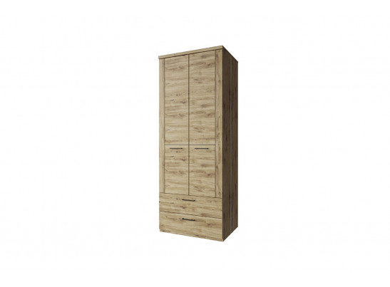 DOORSET, Шкаф 2DG2S. Цвет ДУБ НАВАРРА