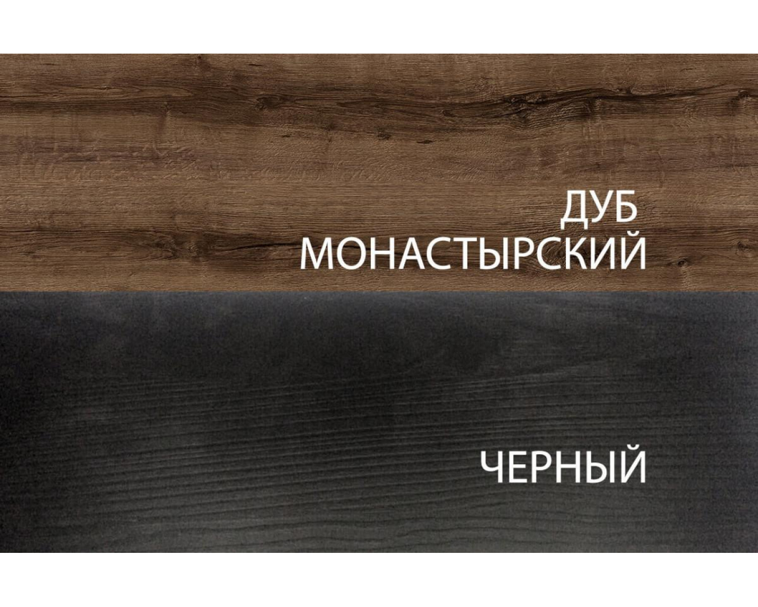 Шкаф 3DG2S Z, JAGGER, цвет Дуб монастырский /Черный