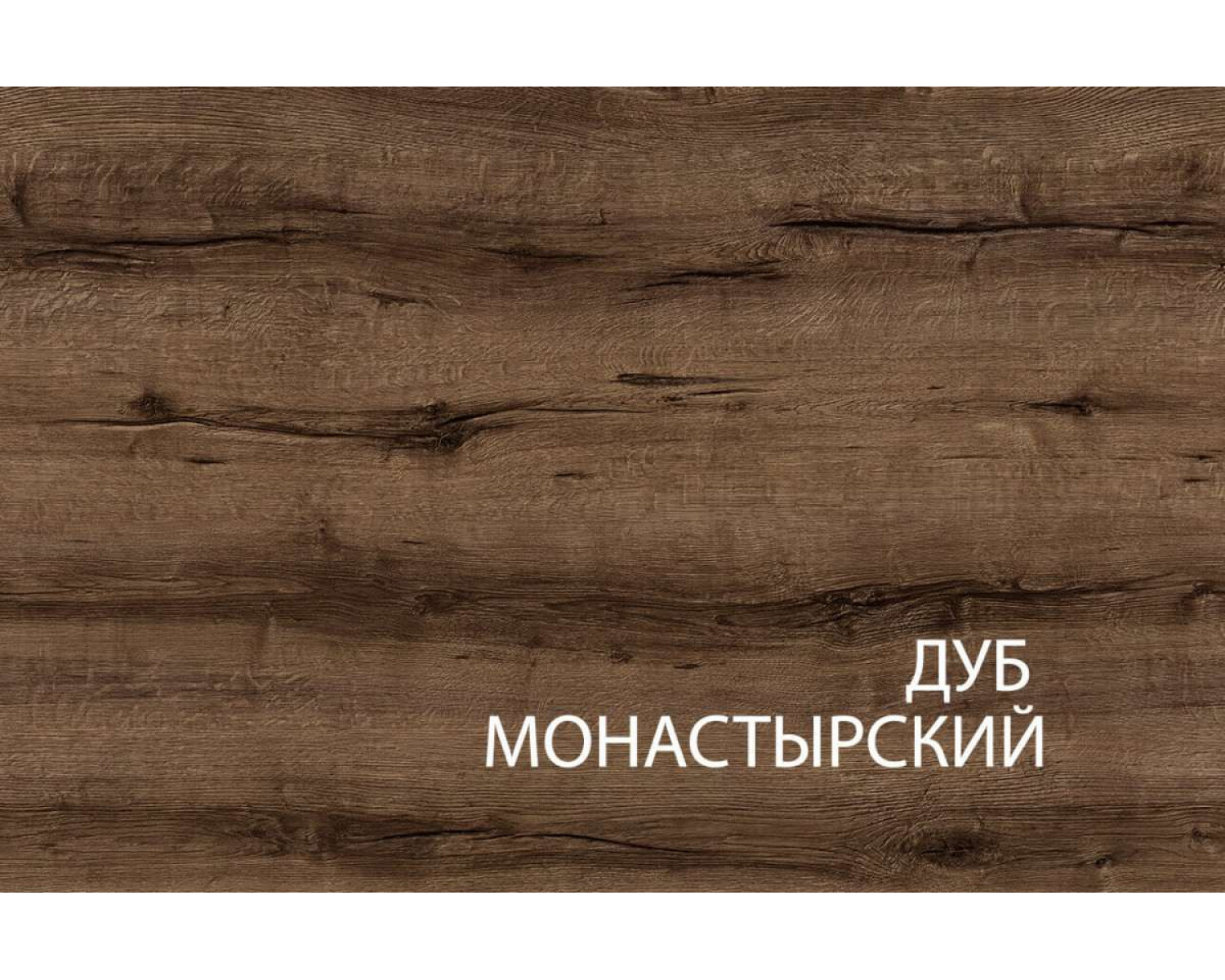 Тумба RTV 1S2N, JAGGER, цвет Дуб монастырский /Черный