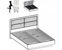 Накладка мягкая к кровати 160-2 (на основе), JAZZ, Цвет АМУР 15