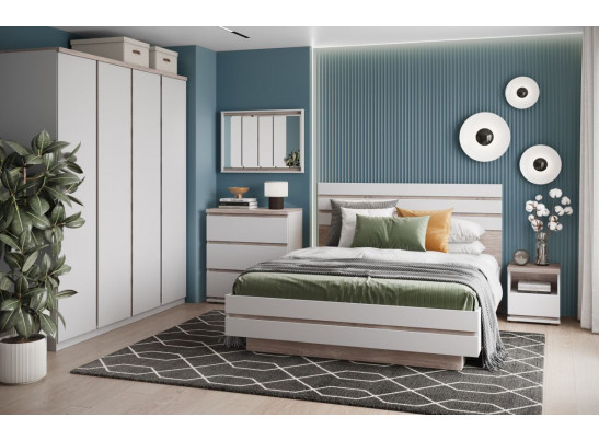 LIMA, Кровать 180 с подъемником. Цвет ПЕРСИДСКИЙ ЖЕМЧУГ/ МАДУРА