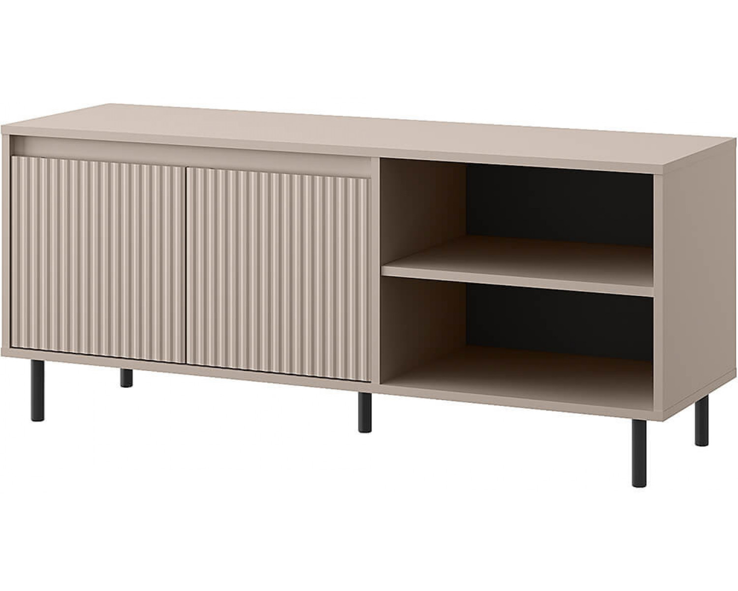 MONA Тумба RTV 2D2N. Цвет ГЛИНЯНЫЙ СЕРЫЙ
