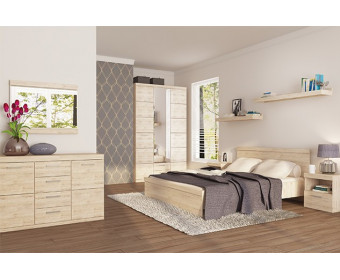 Полка 1NB, OSKAR , цвет дуб Санремо
