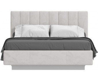 Кровать SABRINA 160 с подъемником. Цвет AOPLUSH PEBBLE