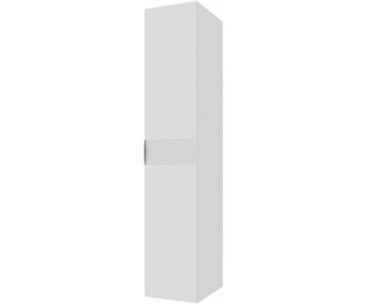 SIMPLE, Шкаф 1DG. Цвет БЕЛЫЙ / МОНТЕ / ДЖЕЛАТО