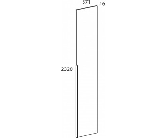 TETRA Дверь 37/232 GLD. Цвет ПЕРСИДСКИЙ ЖЕМЧУГ