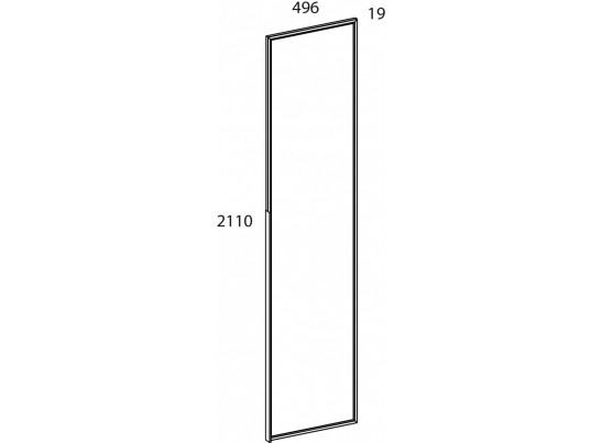 TETRA Дверь 50/211 FL. Цвет ПЕРСИДСКИЙ ЖЕМЧУГ