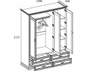 Шкаф 3D4S Тиффани