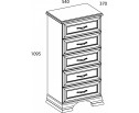 Комод 5S/50 Тиффани
