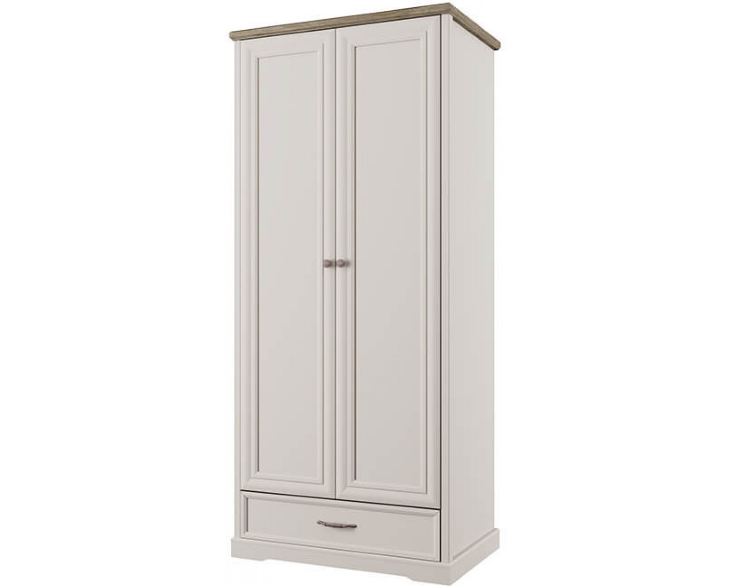 TOSCANA NEW, Шкаф 2DG1S. Цвет ПЕРСИДСКИЙ ЖЕМЧУГ/КАНЬОН