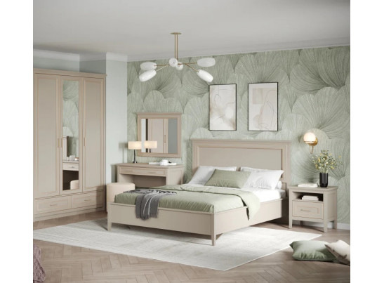 Кровать Классик серый глиняный LOZ160x200