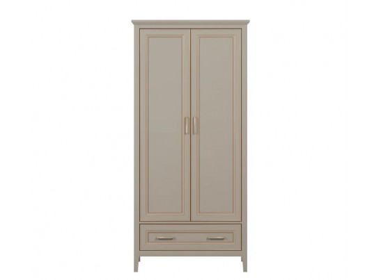 Шкаф Классик глиняный серый SZF2D1S/95