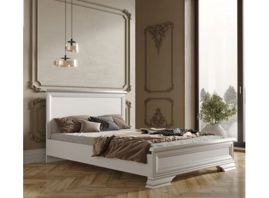 Кровать Кентаки белый LOZ140x200