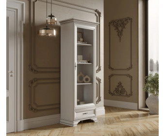 Витрина Кентаки белый REG1W1S