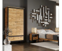 Шкаф Лофт дуб вотан SZF2D1S