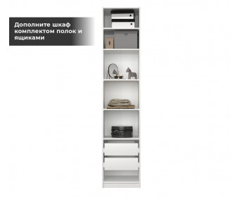 Корпус шкафа Моби белый SZF1D/50