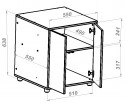 Тумба с дверцами Modul 9