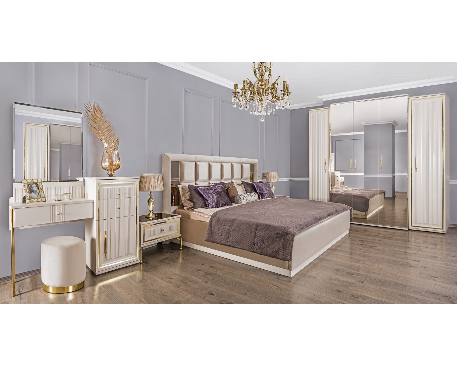 Пуфик ЗАМИРА, бежевый