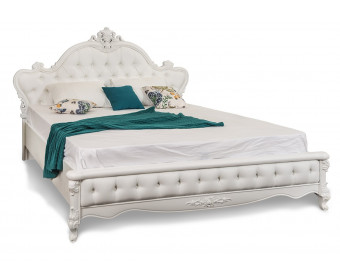 Кровать Мишель 180x200 см белый матовый