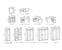 Шкаф 2-х створчатый AMELY