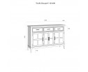 Тумба «Квадро-С» 43 (1400) из массива сосны (Блэк 9)