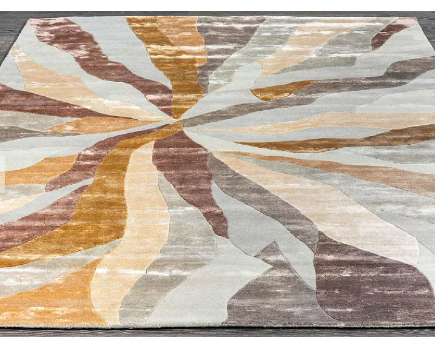 Индийский ковёр шерстяной RIVIERA 60 x 90 см