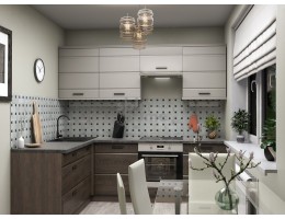 Кухня "Канзас" 1800*2400 (возможный вариант комплектации)