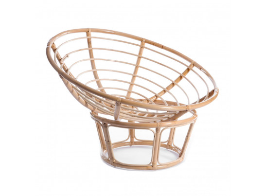 Кресло Папасан Эко Скин/Papasan Eco (P115-1SP STD) (натуральный)