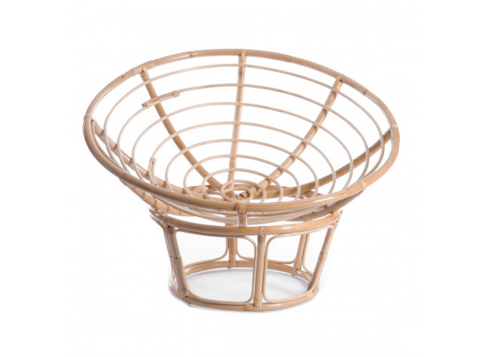 Кресло Папасан Эко Скин/Papasan Eco (P115-1SP STD) (натуральный)