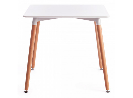 Стол Джон/John (мод.T1003) (White (Белый) / Natural (натуральный))