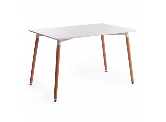 Стол Джон/John (мод.T1001) (White (Белый) / Natural (натуральный))