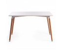 Стол Джон/John (мод.T1001) (White (Белый) / Natural (натуральный))