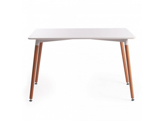 Стол Джон/John (мод.T1001) (White (Белый) / Natural (натуральный))