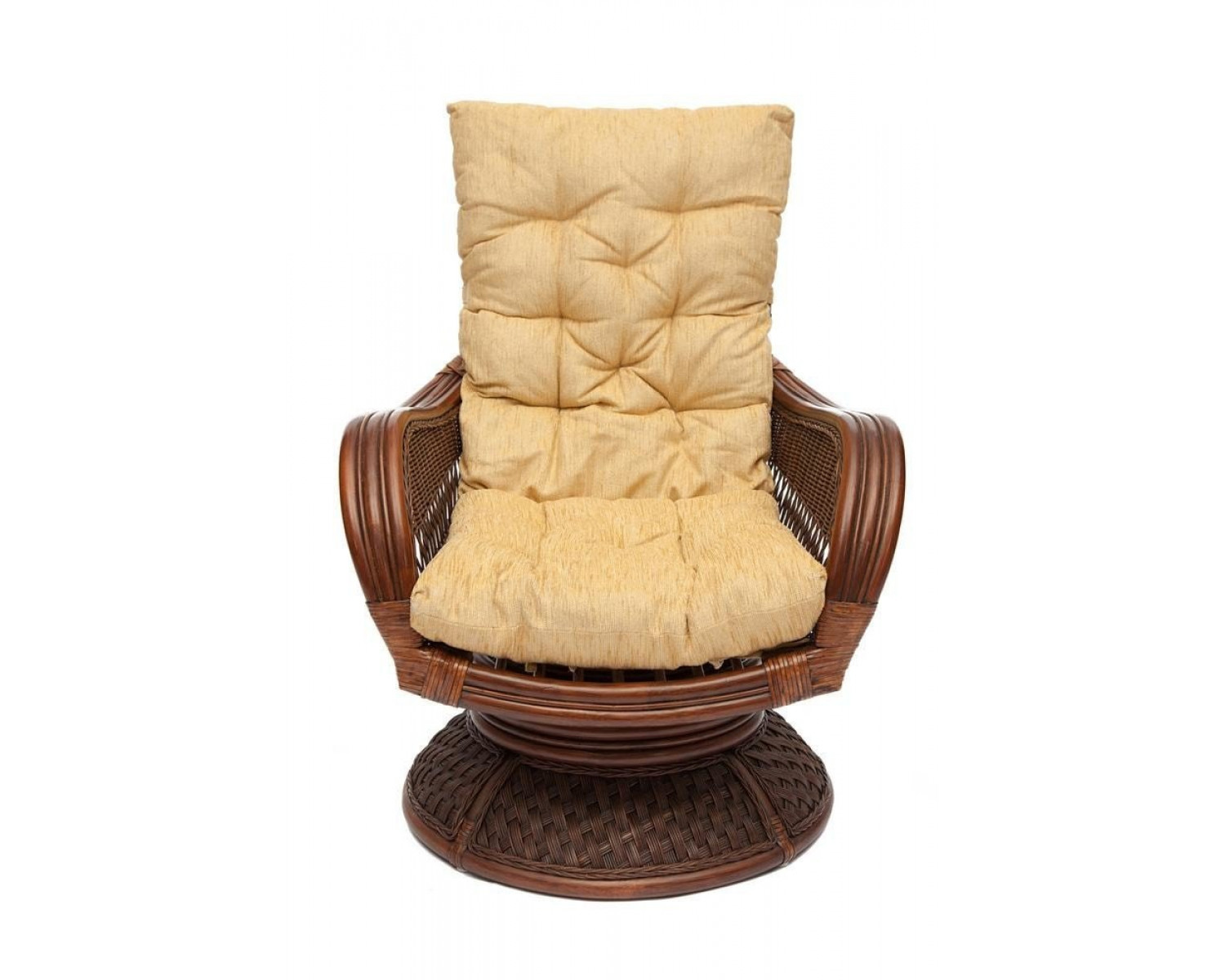 Кресло-качалка Андреа Релакс Медиум/Andrea Relax Medium /с подушкой/ (Pecan Washed (античн. орех))