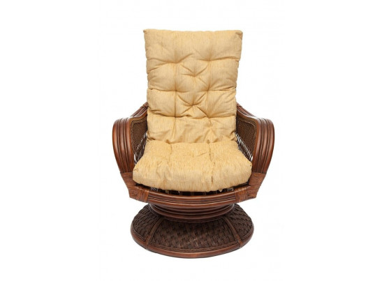 Кресло-качалка Андреа Релакс Медиум/Andrea Relax Medium /с подушкой/ (Pecan Washed (античн. орех))