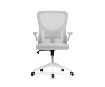 Компьютерное кресло Konfi light gray / white