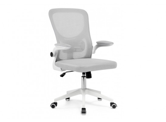Компьютерное кресло Konfi light gray / white