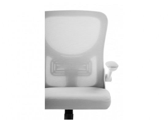 Компьютерное кресло Konfi light gray / white