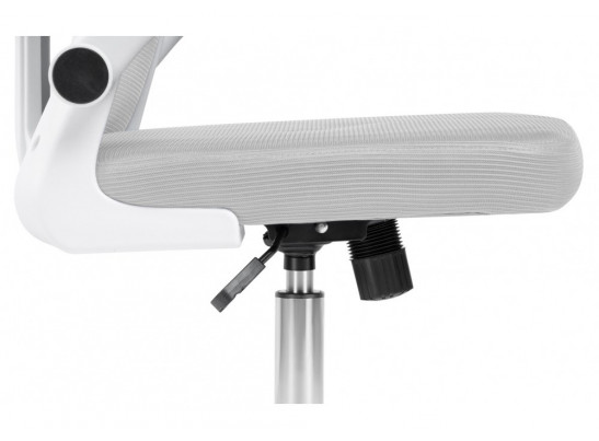 Компьютерное кресло Konfi light gray / white