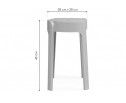 Табурет Bovel gray