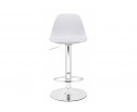 Барный стул Soft white / chrome