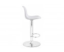 Барный стул Soft white / chrome