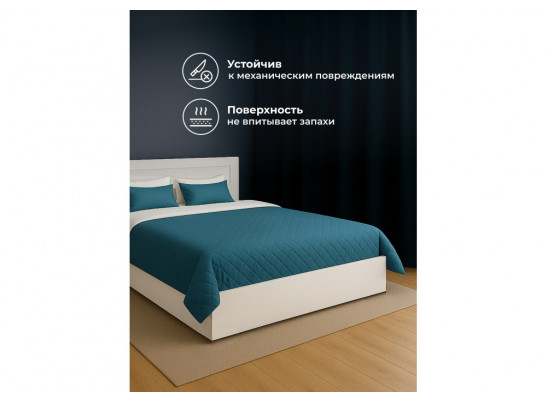 Двуспальная кровать Таика (без основания) 160х200 ясень анкор светлый